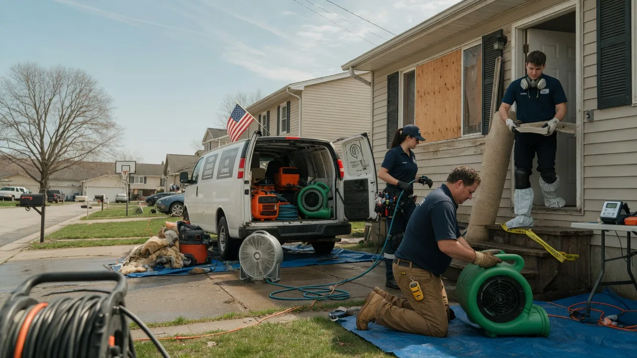 Water Damage Restoration in Fort Madison, IA near me